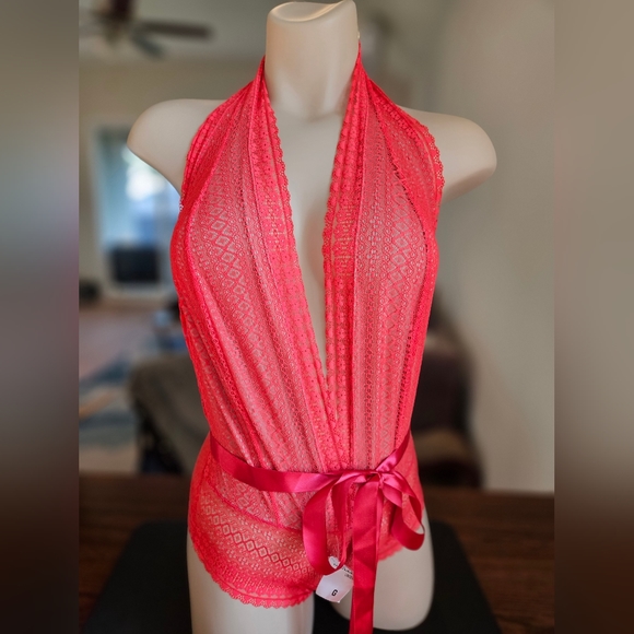 Pink Teddy size Medium to Large NWT - Picture 5 of 8